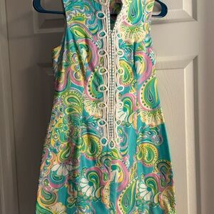 Lilly Pulitzer Vibrant Paisley Mini Dress